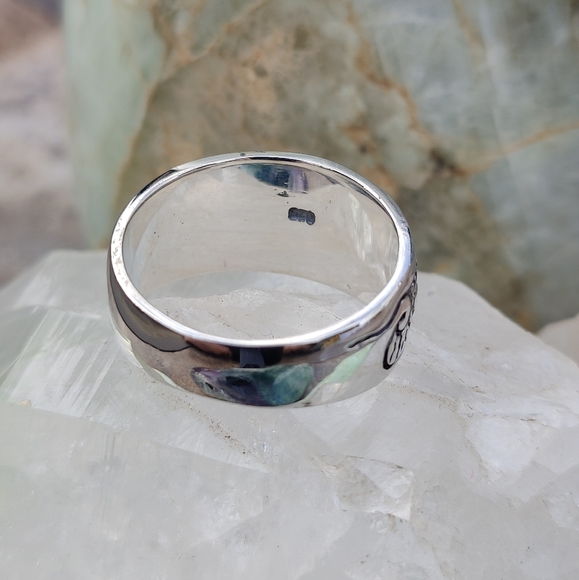 Sterling Silver Dragon Ring, size 11 - Picture 6 of 9